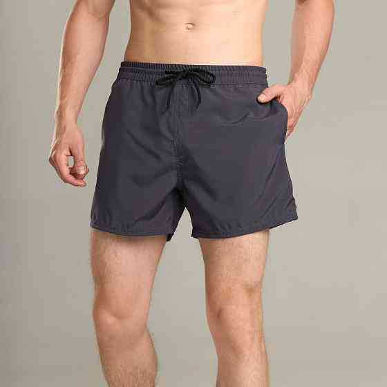 Плавательные шорты мужские темно-серые Pobedov Pool day Киев