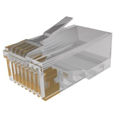 Коннектор Molex RJ45 cat.5e UTP, 1.27 мкм gold (02-558P) Винница - изображение 1