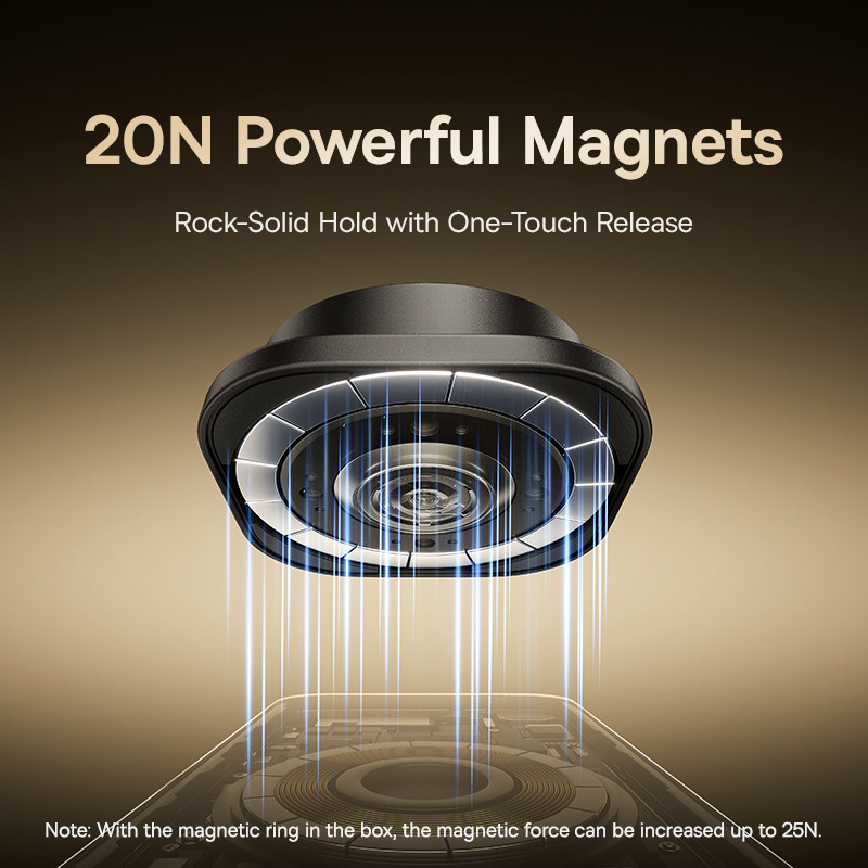 Автотримач для телефона Baseus PrimeTrip C03s Magnetic Car Mount (Stick-on Type, Cosmic Black) Київ - фото 5