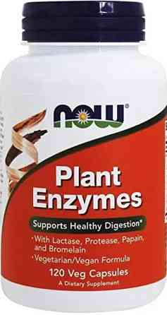 Ензими ферменти Now Foods Plant Enzymes 120 капс Київ