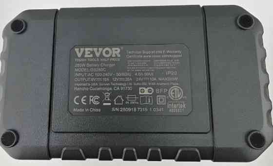 Зарядне  lifepo4 VEVOR GS 280C 20A. Харків