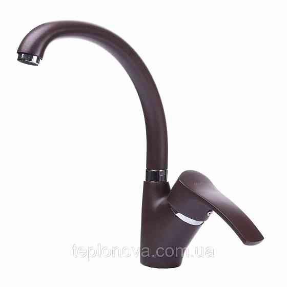 Змішувач для кухні Globus Lux QUEENSLAND GLQU-0203S-BIG-6-MARONE Чернівці