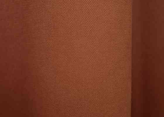 Шторна тканина мікровелюр Petek колір теракотовий 1510ш Київ