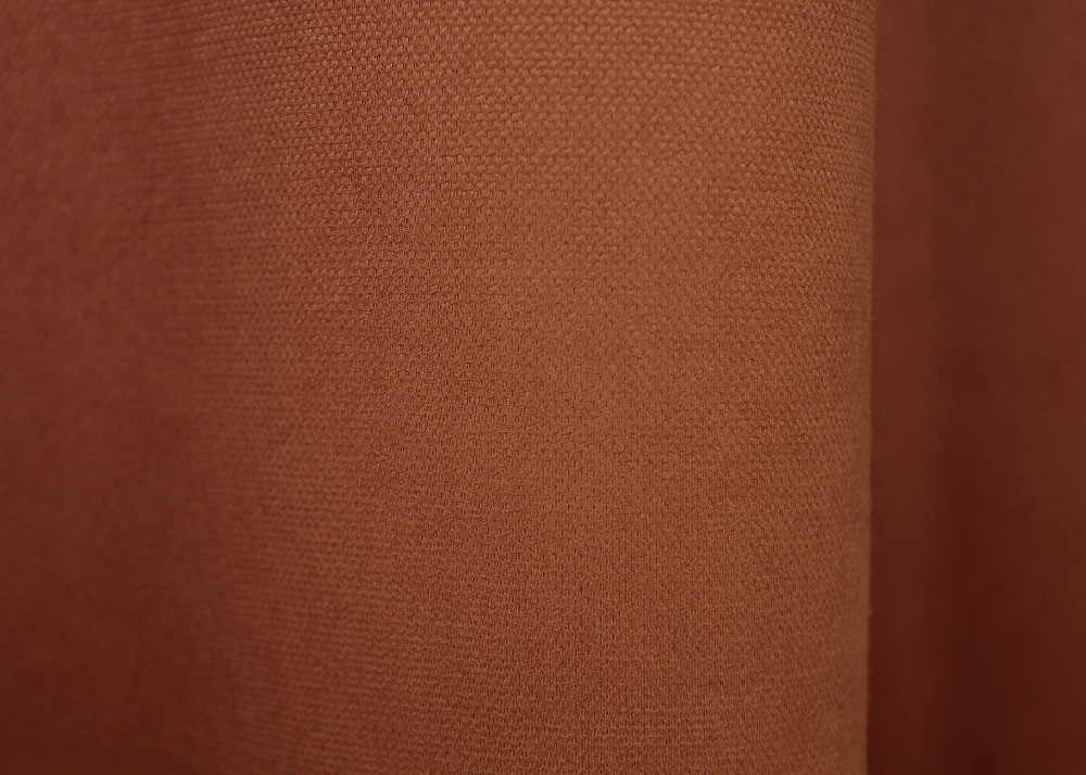 Шторна тканина мікровелюр Petek колір теракотовий 1510ш Київ - фото 3