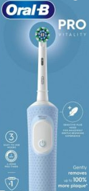 Электрическая зубная щетка Оral-B Vitality Pro Protect X Clean. Киев - изображение 1