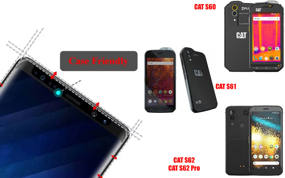 Защитное стекло HyperGlass Pro для CAT S60, CAT S61, CAT S62, CAT S62 Pro – максимальная чувствительность и Киев - изображение 4