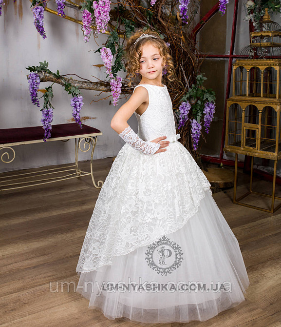 Довга святкова сукня Аніта  на 5-6, 6-8 років Кривий Ріг - фото 8