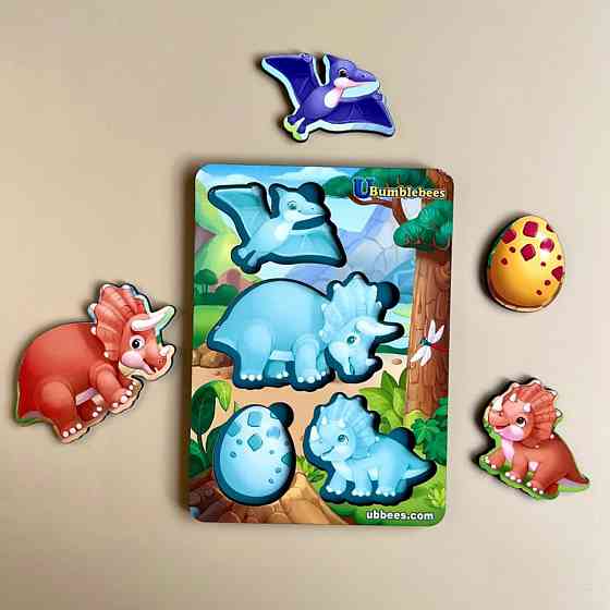 Деревянный пазл-вкладыш 