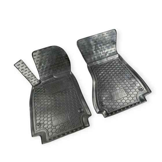 Коврики салона автомобиль Ауди  A6 C7 (2011-2018) борт 2,5 см, с перемычкой Мукачево