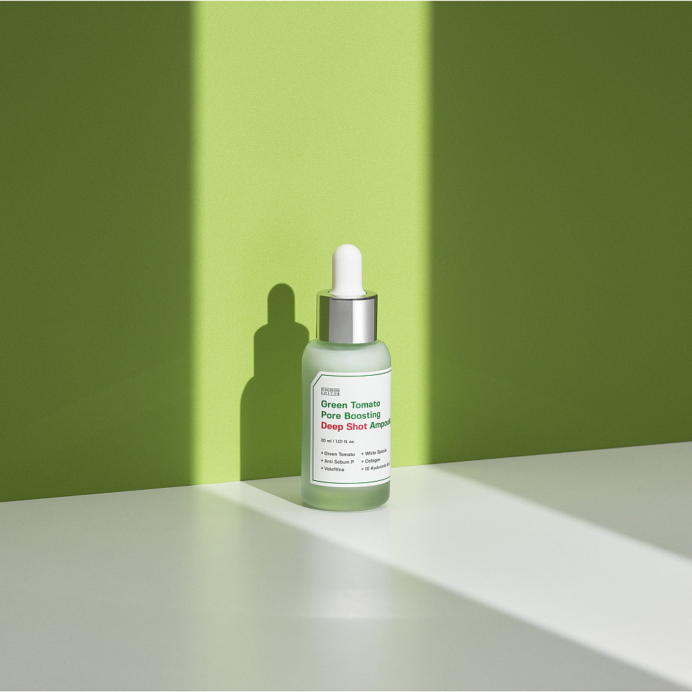Сироватка ампульна глибокої дії Green Tomato Pore Boosting Deep Shot Ampoule Sungboon Editor 30 мл Київ - фото 4