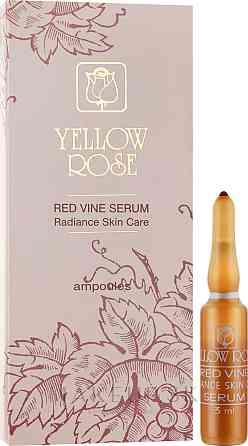 Сироватка з поліфенолами червоного винограду Red vine serum Yellow Rose 12 амп. × 3.мл Дніпро