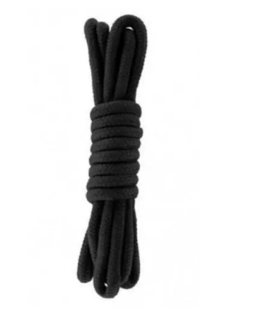 Веревка для бондажа BONDAGE ROPE 3M, Black Sex Aura Киев