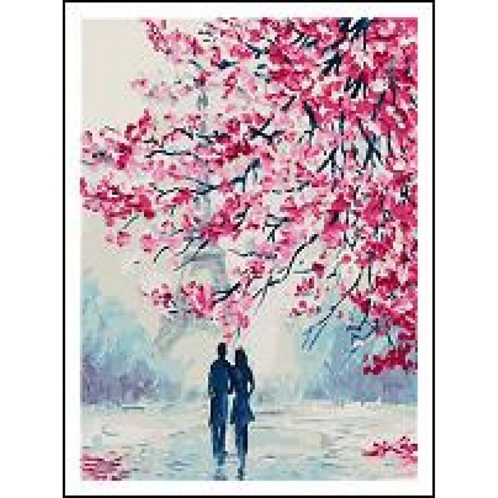 Картина за номерами на дереві 40*50 см "Josef Otten""Сакура" (карт.уп+ фарби+пензлі) RAD5164, шт Київ - фото 1