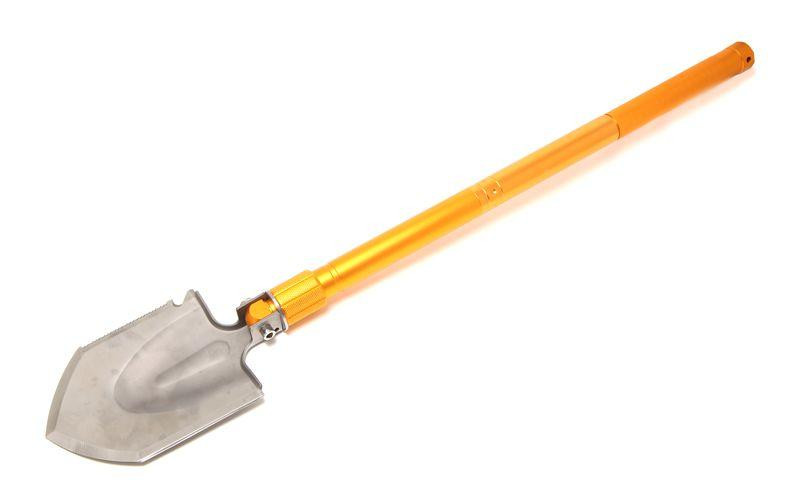 Лопата складна багатофункціональна 9в1 (3 ручки подовжувача, рятувальний молоток, свисток, тактичний Одеса - фото 1