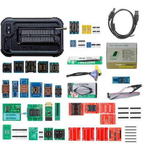USB программатор Xgecu T48 TL866 3G + адаптеры 37в1 универсальный для микросхем и чипов Киев