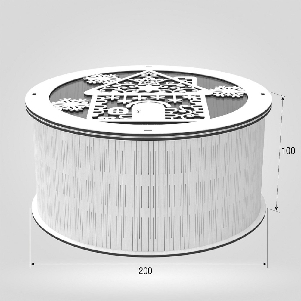 Подарункова коробка EKOSTAR d200 h100 Київ - фото 4