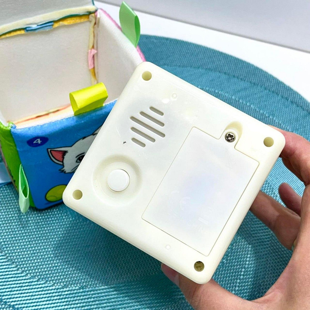 Кубик-крутик Limo Toy навчає тварини звуки вірші пісні українська мова музика світло (HB 0076) Чернигов - изображение 4