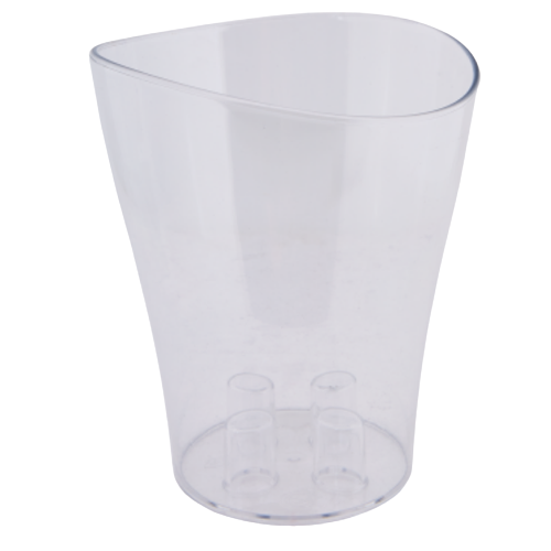 Вазон Ніка для орхідей 16*19см прозорий Алеана Житомир