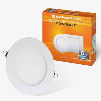 Светильник точечный Євросвітло LED-R-120-6 4200К Винница