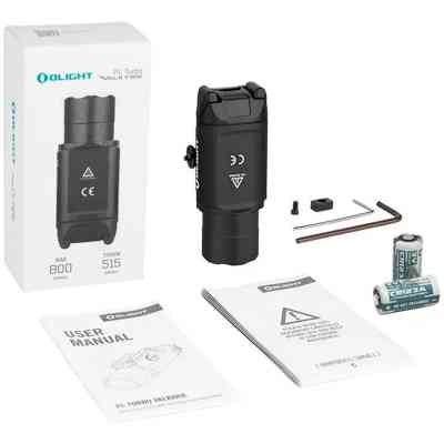 Ліхтар Olight PL Turbo Valkyrie Black (PL Turbo Valkyrie) Вінниця