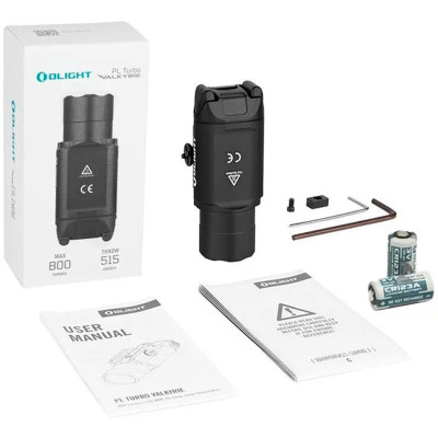 Ліхтар Olight PL Turbo Valkyrie Black (PL Turbo Valkyrie) Вінниця - фото 4