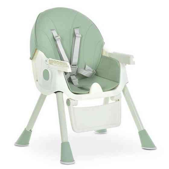 Стільчик для годування M 6302 Olive складний, 5-ти точкові ремені Вінниця