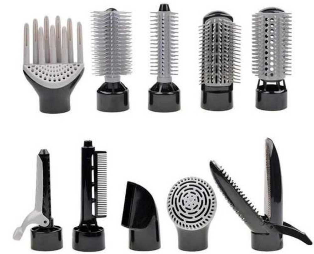 Стайлер 10 в 1 Hair Styler Fullcome 87010, 10 насадок, 850 Вт. Харків - фото 4