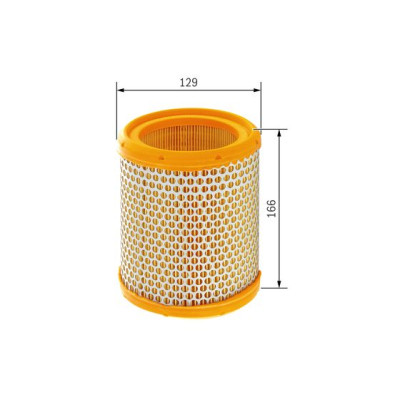Повітряний фільтр для автомобіля Bosch 1457433227 Вінниця - фото 5
