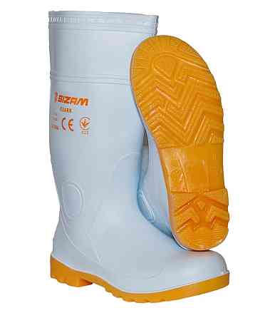 Sizam чоботи гумові захисні, розмір 45, Baltimore Light White 36324 Рівне