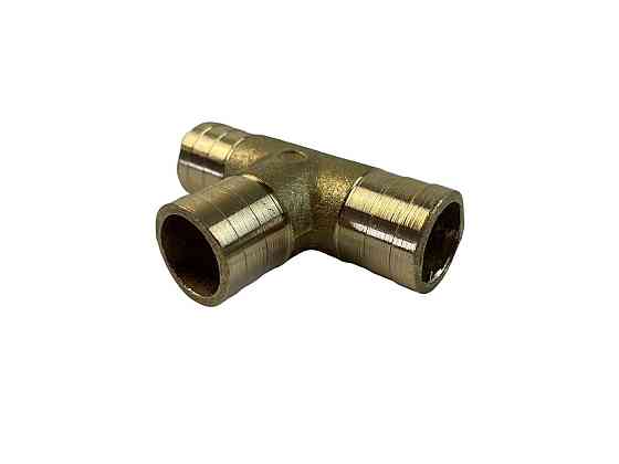 Перехідник шлангів обігрівача (D 18х18х18) латунь (трійник) Мукачево
