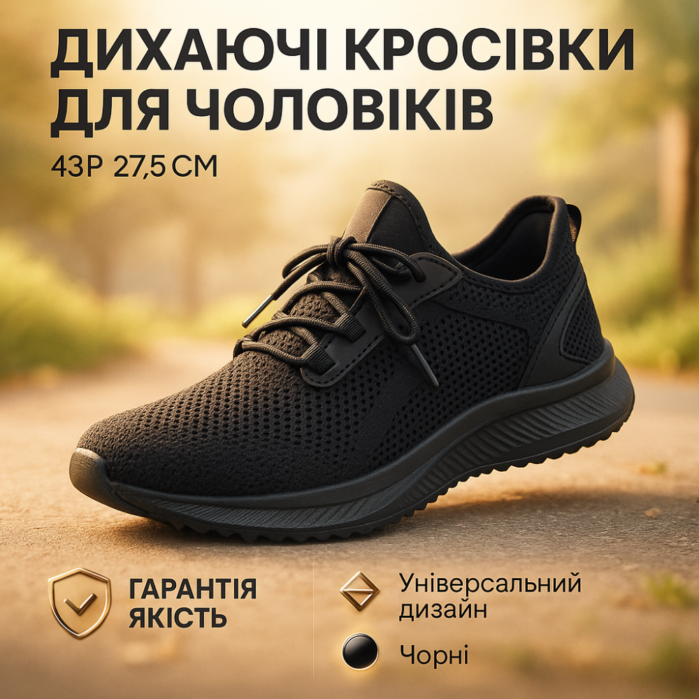 Легкі літні текстильні кросівки 43р 27.5см, Взуття для літнього відпочинку чоловіків JI-26 Львів - фото 11