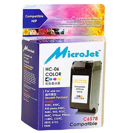 Картридж Microjet для HP №78 Color для HP DJ 930C/950C/970C (HC-06) Винница