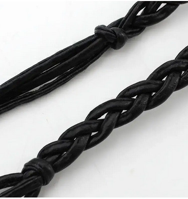 Пояс черный плетние женский Листья Киев - изображение 2