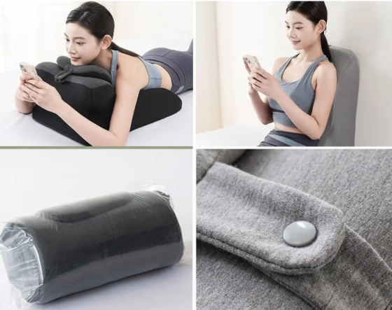 Подушка універсальна багатофункціональна RP 62 з підігрівом Сірий Вінниця