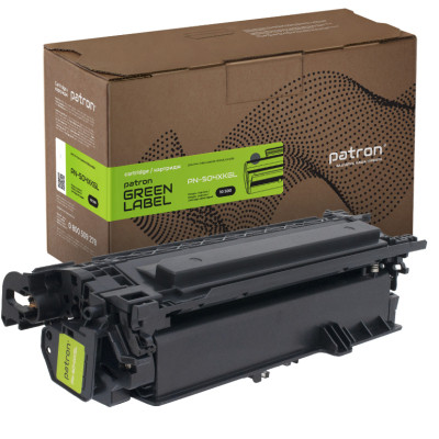 Картридж Patron HP 504X (CE250X) Green Label, black (PN-504XKGL) Винница - изображение 1