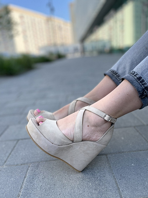 Nivelle Босоніжки жіночі NIVELLE 1815/C-818 бежеві (літо, замша натуральна) (3743) 37р.40р. Коломия - фото 8