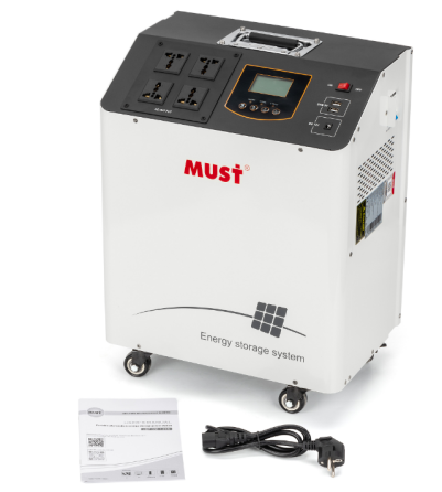 Зарядная Станция Must Hbp18-1012 1.1Kw 1280Wh Lifepo4 Количество Циклов 5000 Дніпро