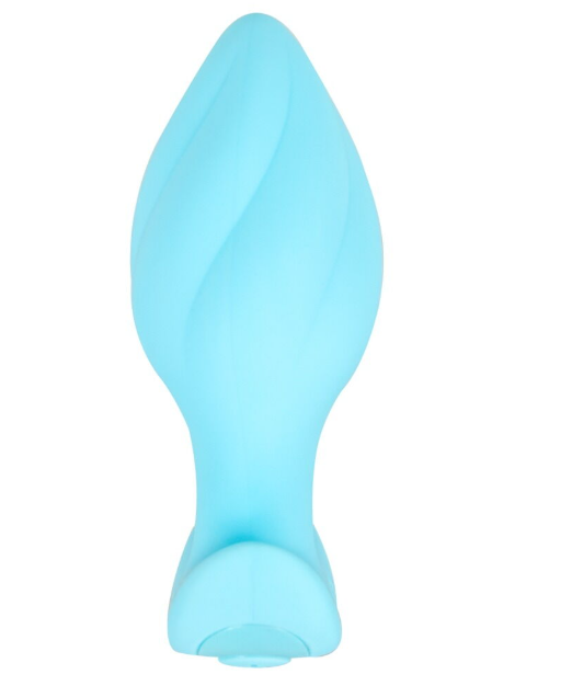 Анальна пробка з вібрацією Vibrating Mini Butt Plug Blue Sex Aura Київ - фото 8
