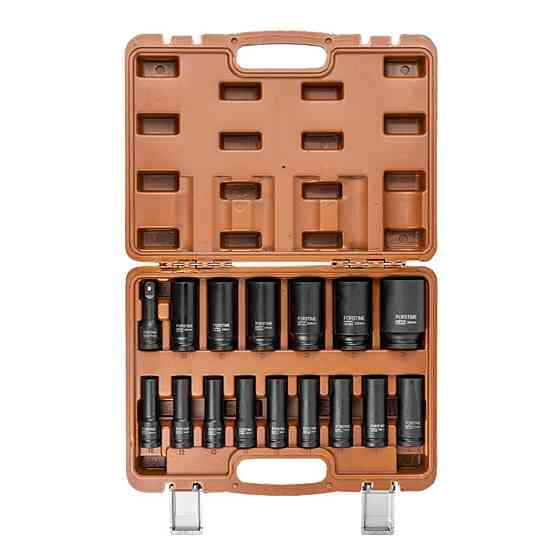 Головки ударні, набір 16ін. 1/2'' (6-гр.) Одеса