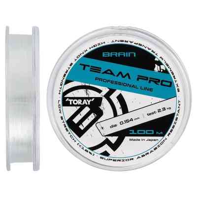 Волосінь Brain Team Pro 100m 0.154mm 2.3kg (1858.26.95) Вінниця