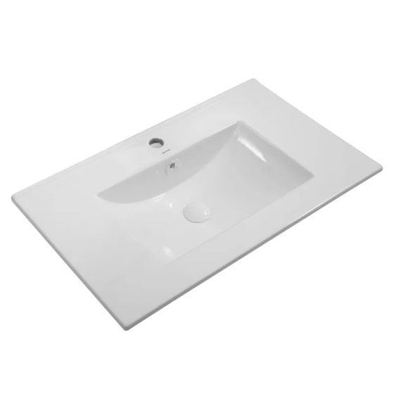 Раковина меблева Mixxus Premium CUBIC-1503 810х460х170mm з отвором під змішувач та переливом  ( MP6497 ) 35268 Харьков