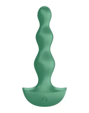 Анальний стимулятор-намистини з двома моторами Satisfyer Lolli-Plug 2 Green Львів