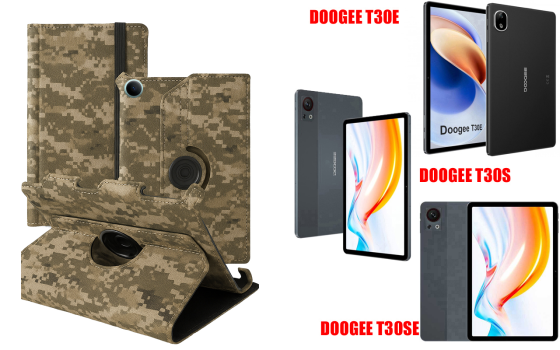 Чехол Spinner360 для планшета Doogee T30E, цвет Klasika Хаки Киев