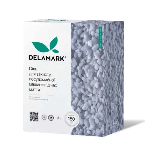 Соль для посудомоечной машины DeLaMark 3 кг Киев