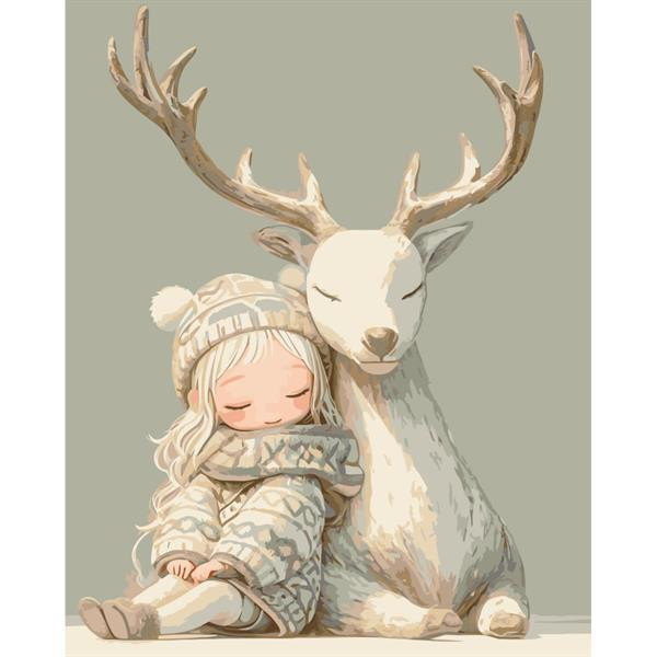 Картина за номерами ArtCraft Поруч з другом 40х50 см (10152-AC) Харьков - изображение 2