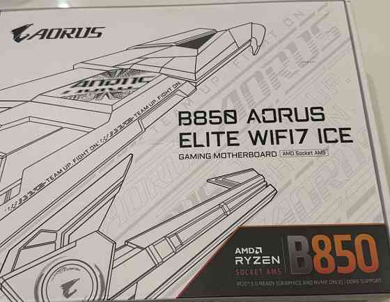 Материнская плата GIGABYTE B850 AORUS Elite WIFI7 ICE. Харьков