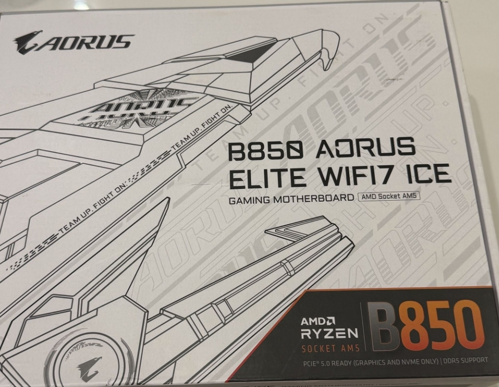 Материнская плата GIGABYTE B850 AORUS Elite WIFI7 ICE. Харьков - изображение 3