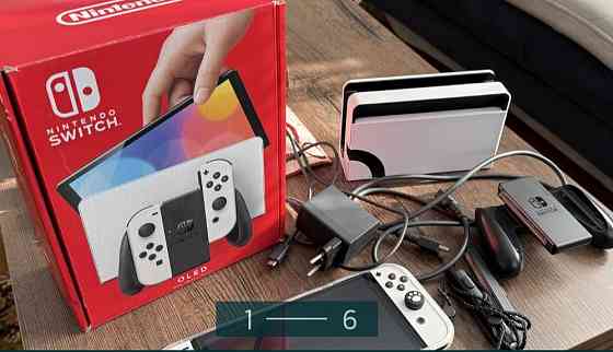 Приставка Nintendo Switch OLED White. Київ