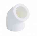 Колено полипропиленовое (Угол) Kalde белое ∅32 х 45° Харьков