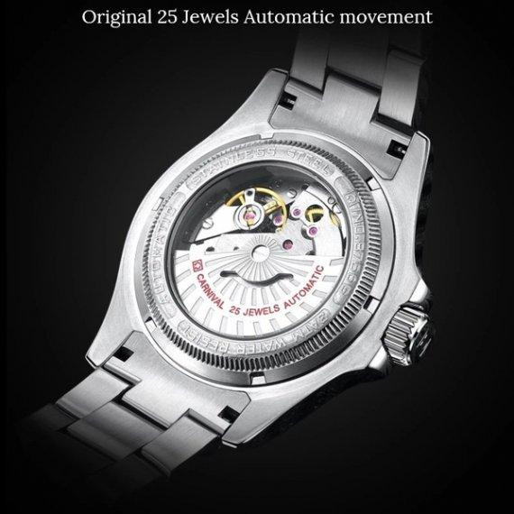 Годинник чоловічий наручний Carnival Patent (Сріблясті) Київ - фото 7